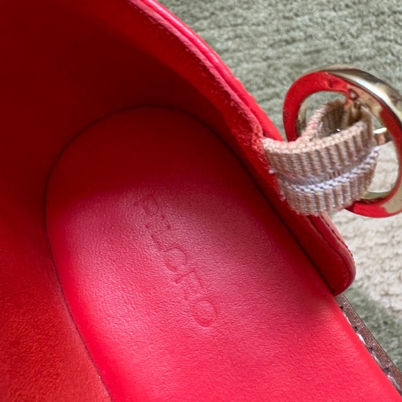 Anthropologie Pilcro Red Fisherman Sandals - Picture 4 of 7